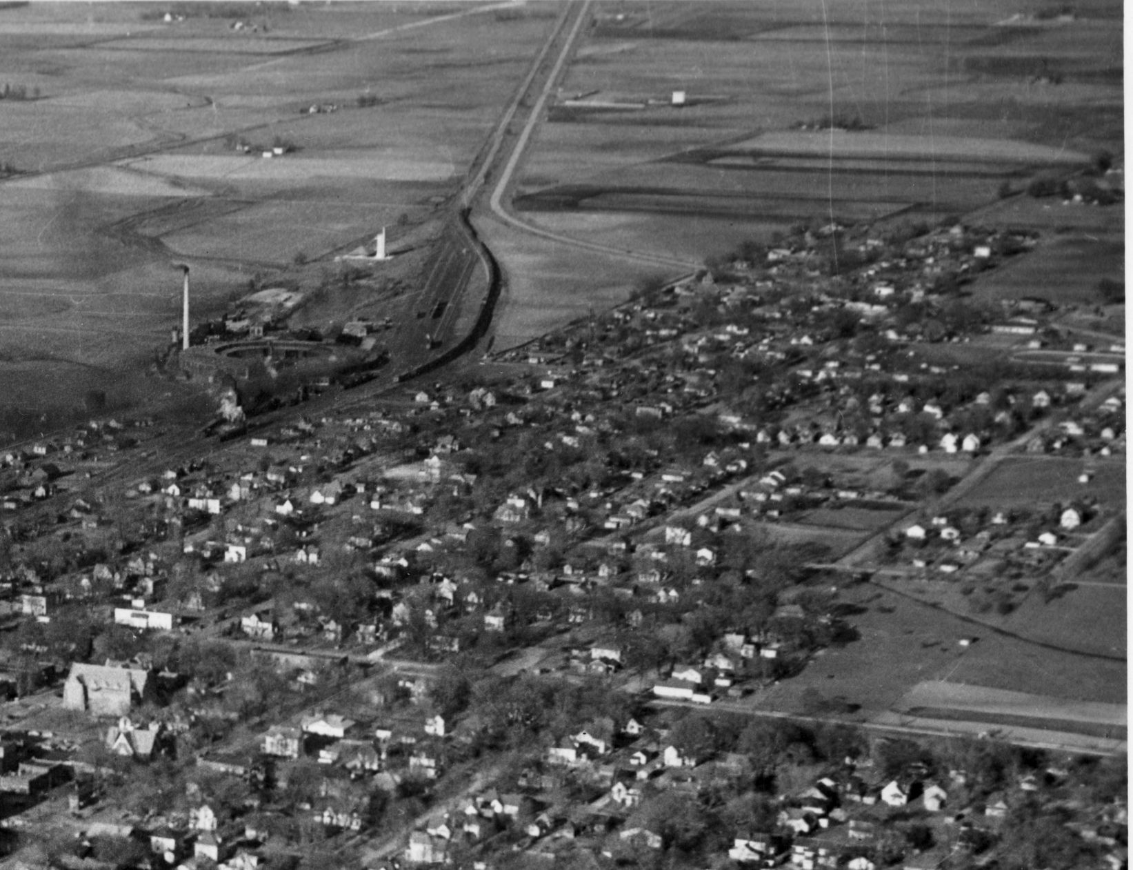 Clinton aerial 1951.jpg
